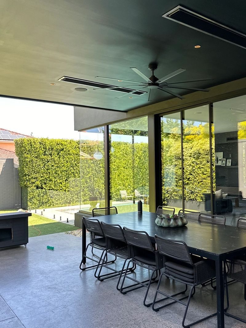 Residential window cleaning, interior and exterior glass, Melbourne home