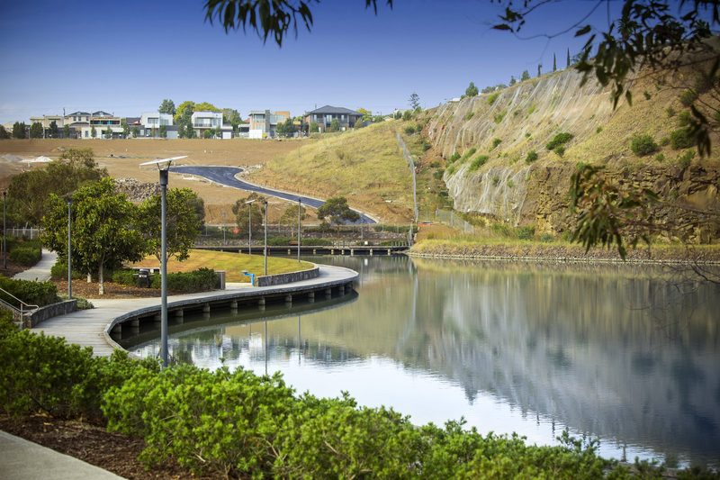 Footbridge over the Maribyrnong River, Keilor - window cleaning Keilor, Melbourne